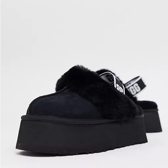 UGG black FunketteWomen's platform sandal with box - Picture 7 of 14